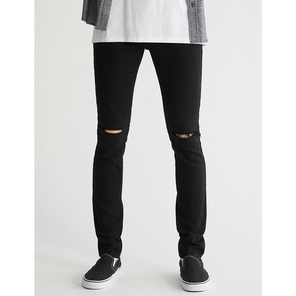 PacSun | Jeans | Pacsun Stacked Skinny Distressed Rigid Denim Jeans ...